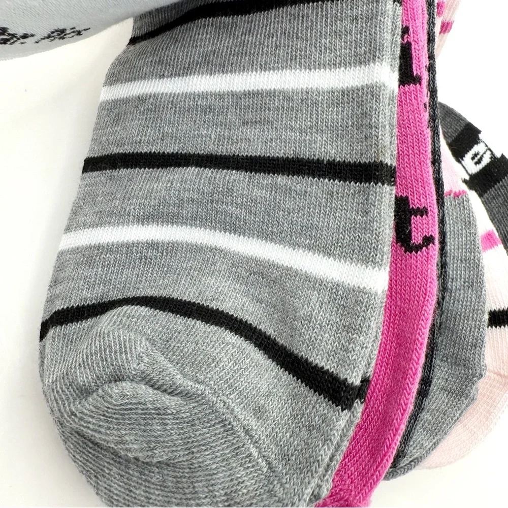 Clueless Movie Womens No Show Socks 90s Pink Black As If Whatever Cher Fun Gift